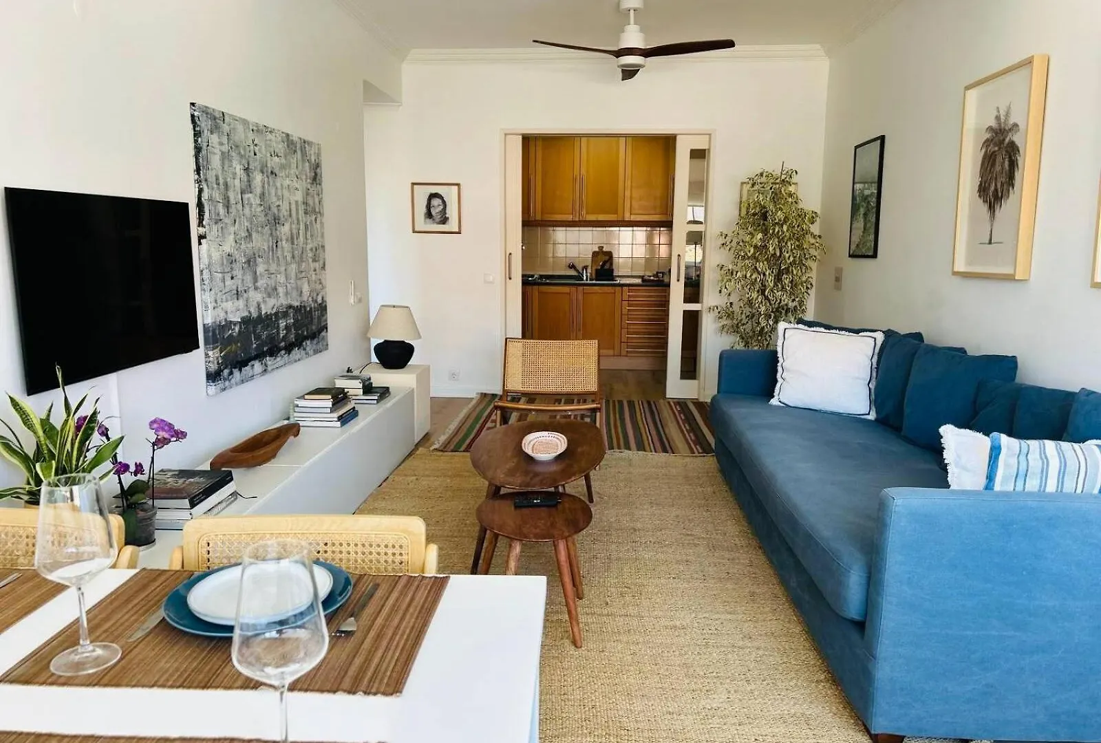 Peaceful 2 Bd In Monte Estoril Apartment